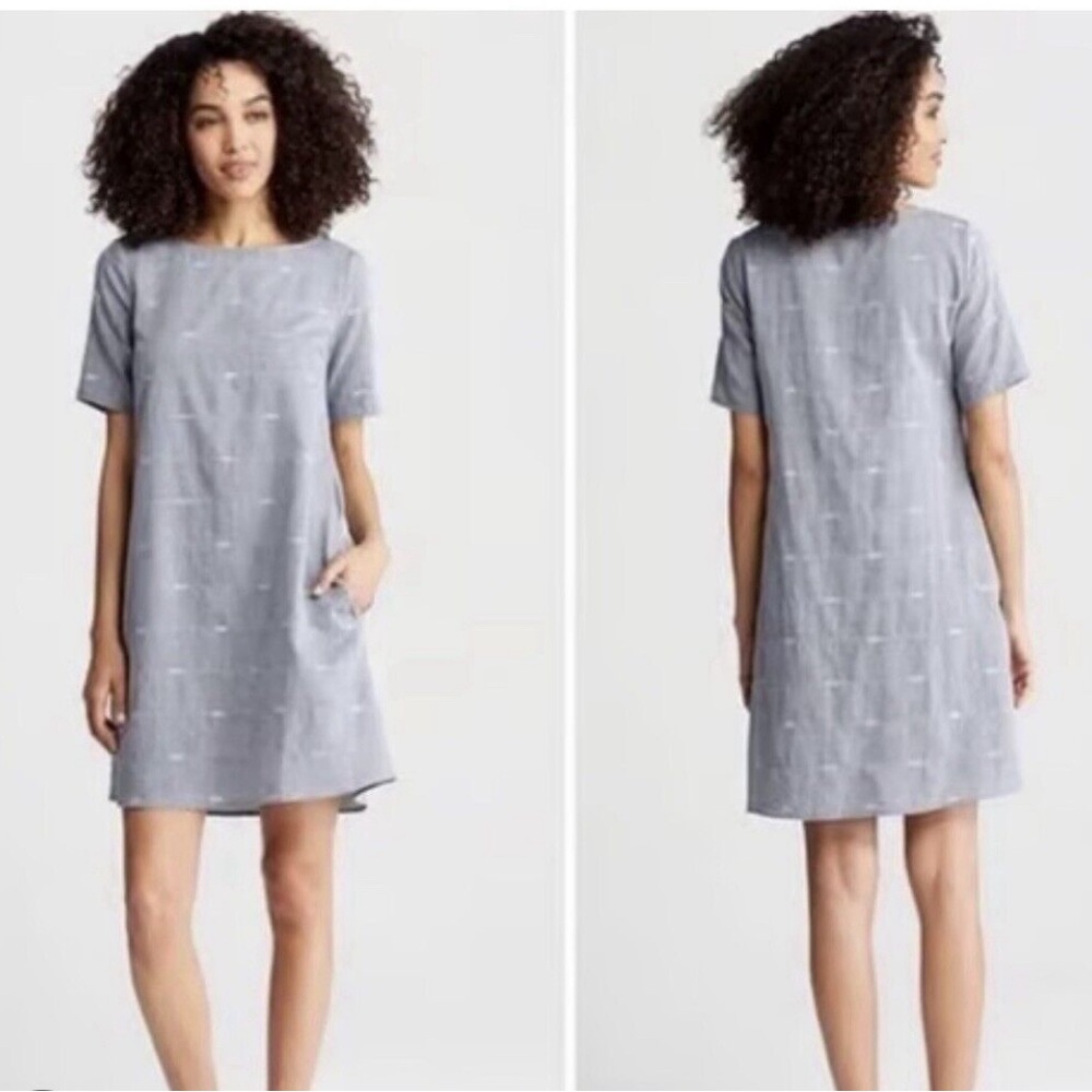 Eileen Fisher Gray Nomadic Dress